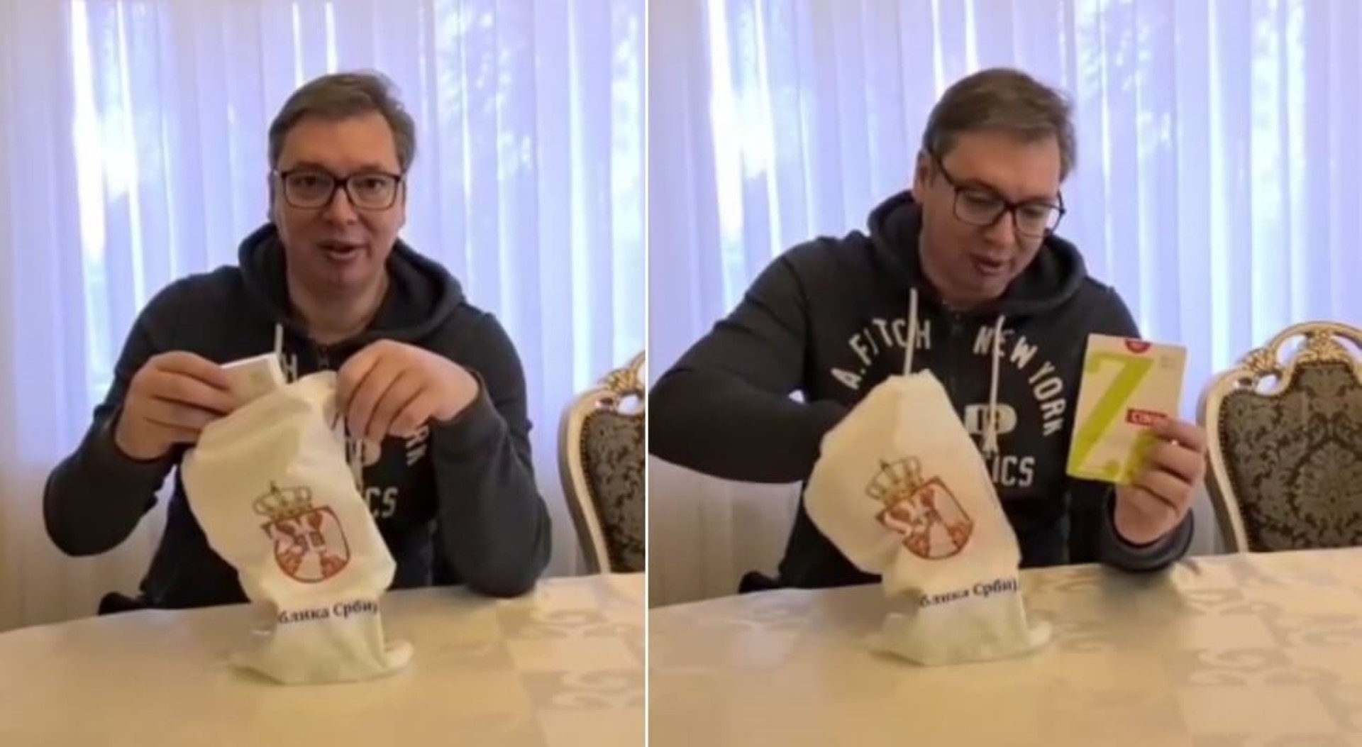 Vučić objavio sadržaj vrećice koju šalje svim umirovljenicima: “Mali poklon države jer ste puno toga napravili”